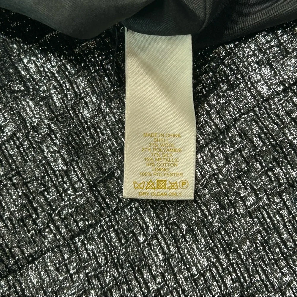 Kate Spade Ladies Size 8 Sleeveless Metallic Dress